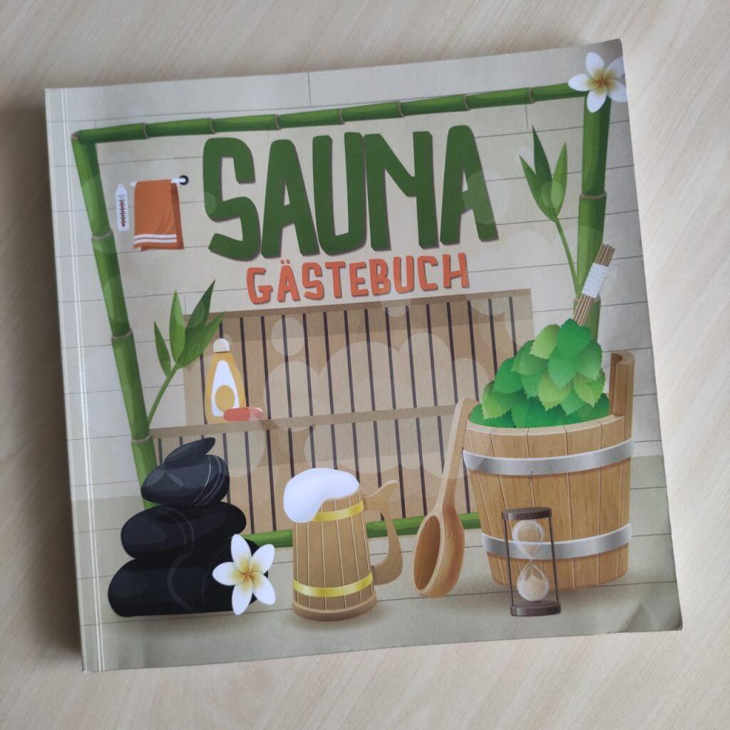 Sauna Gästebuch Cover